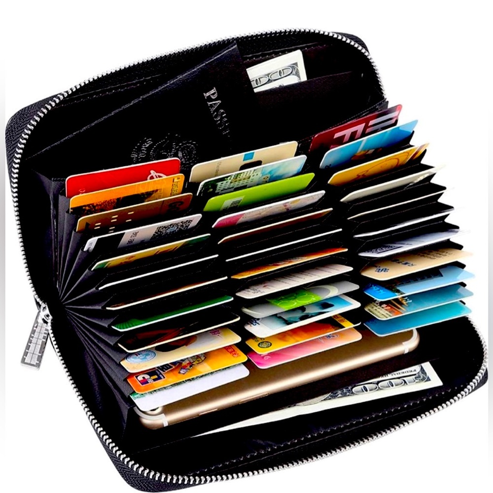 36 Slot Card Wallet With RFID